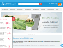 Tablet Screenshot of mydruck-store.com